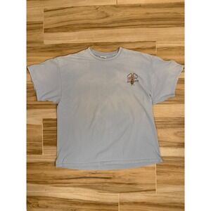 Caribbean Soul Board Meeting Parrot Surf T-Shirt Blue Mens 2XL Goin Coastal